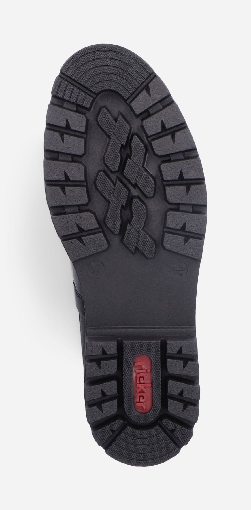 RIEKER, Varmforet chelseaboots Sort