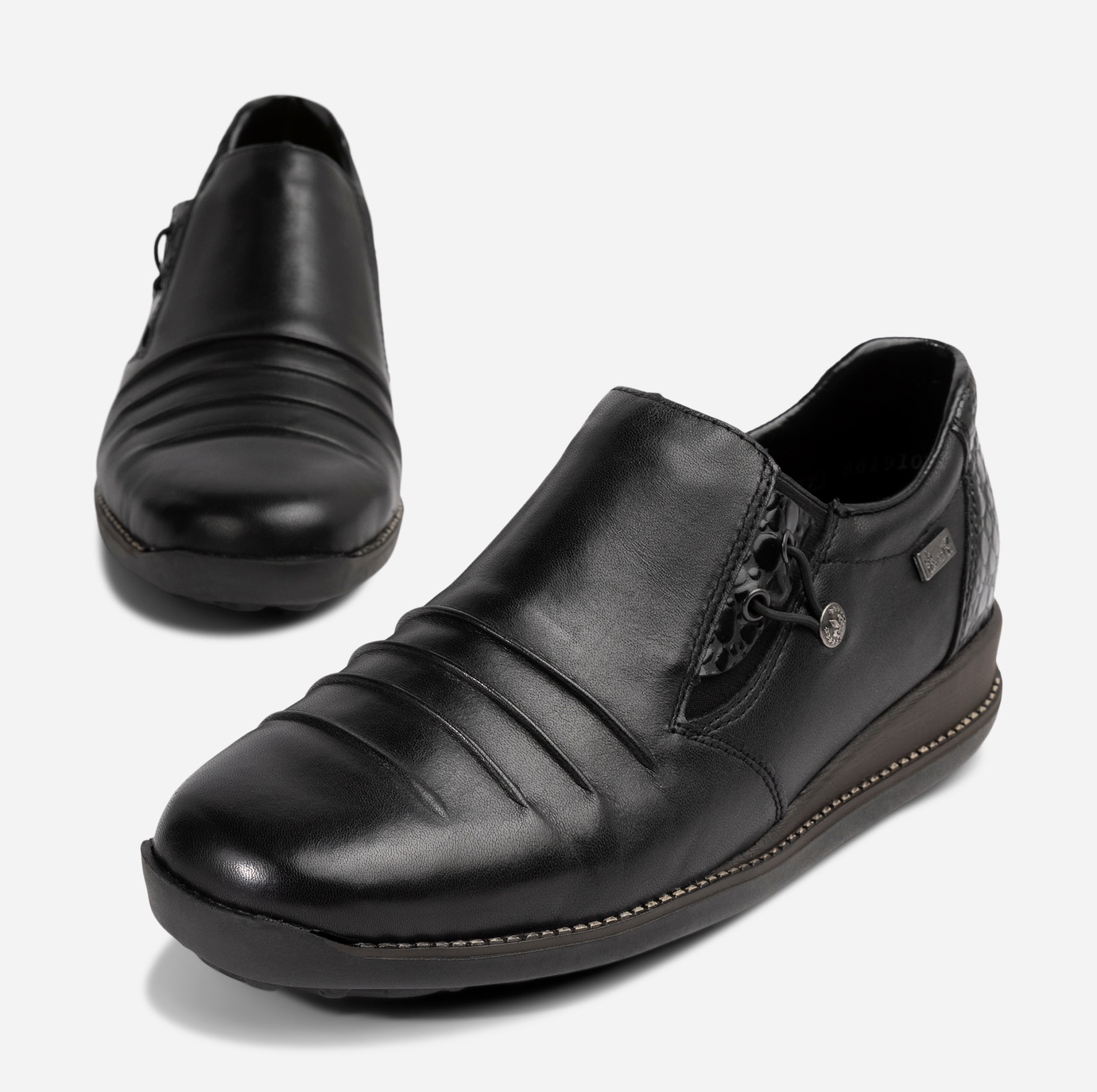 RIEKER, Loafers Sort