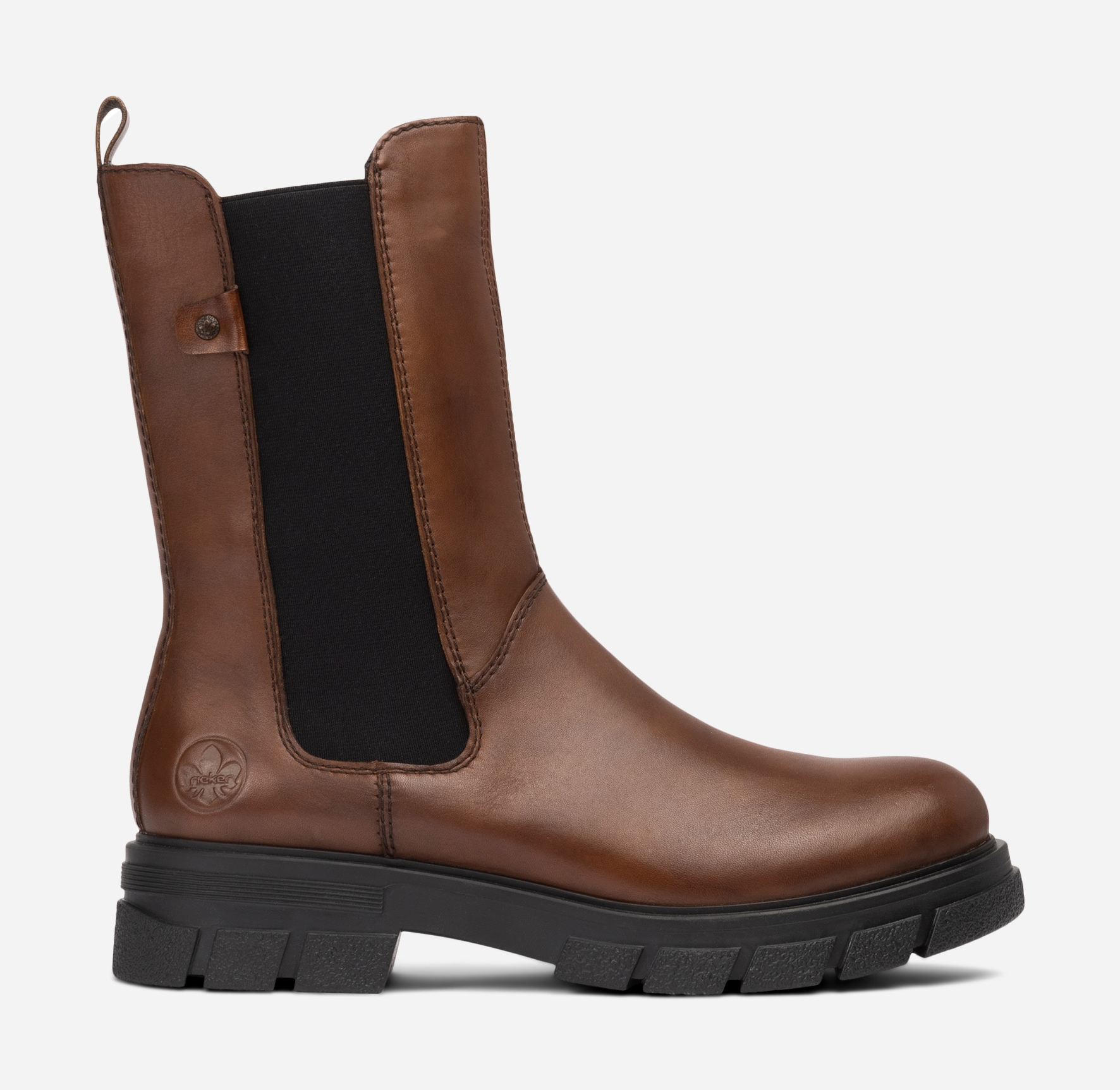 RIEKER, Chelseaboots Brun