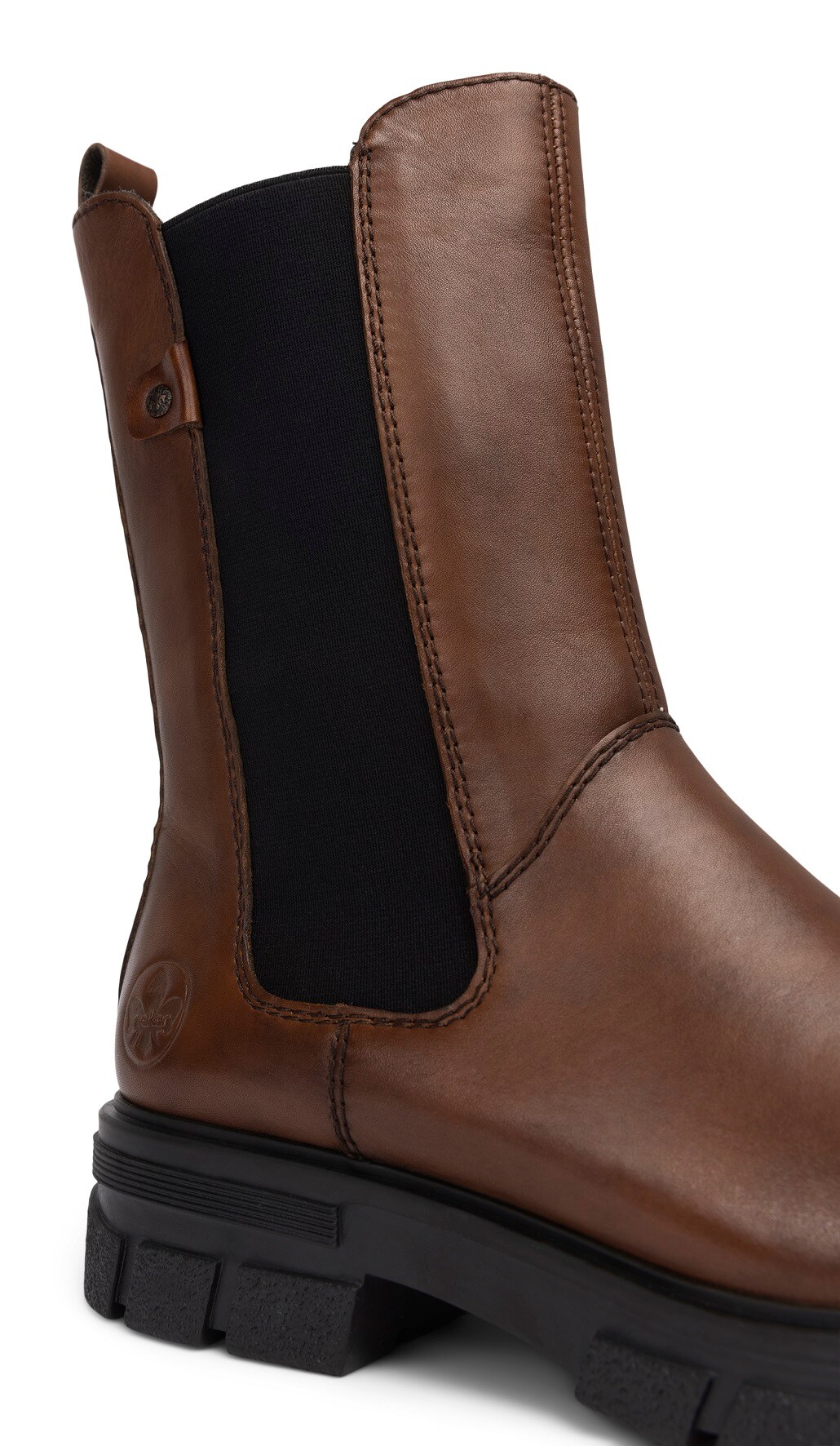 RIEKER, Chelseaboots Brun