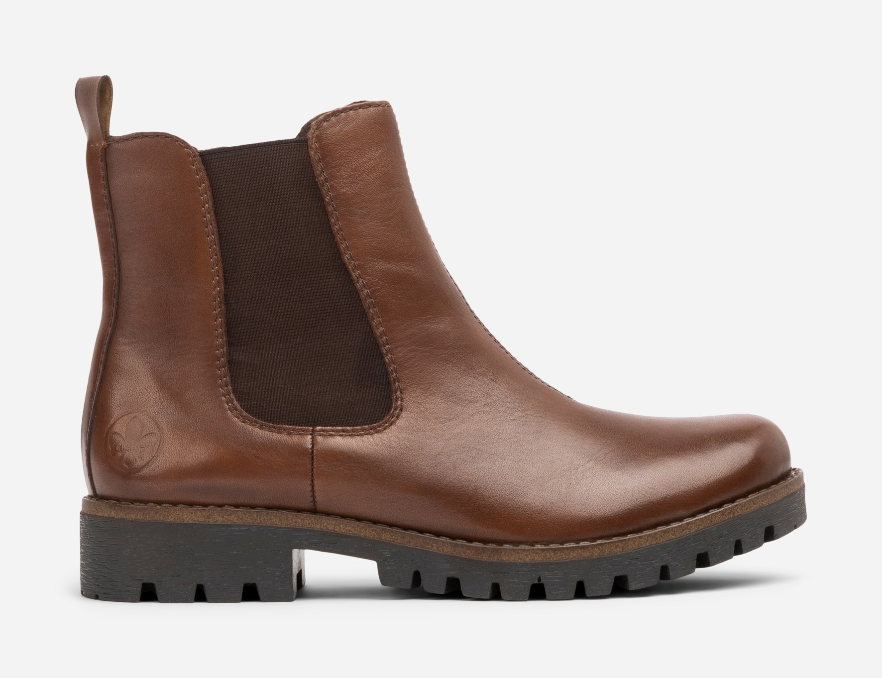 RIEKER, Chelseaboots Brun