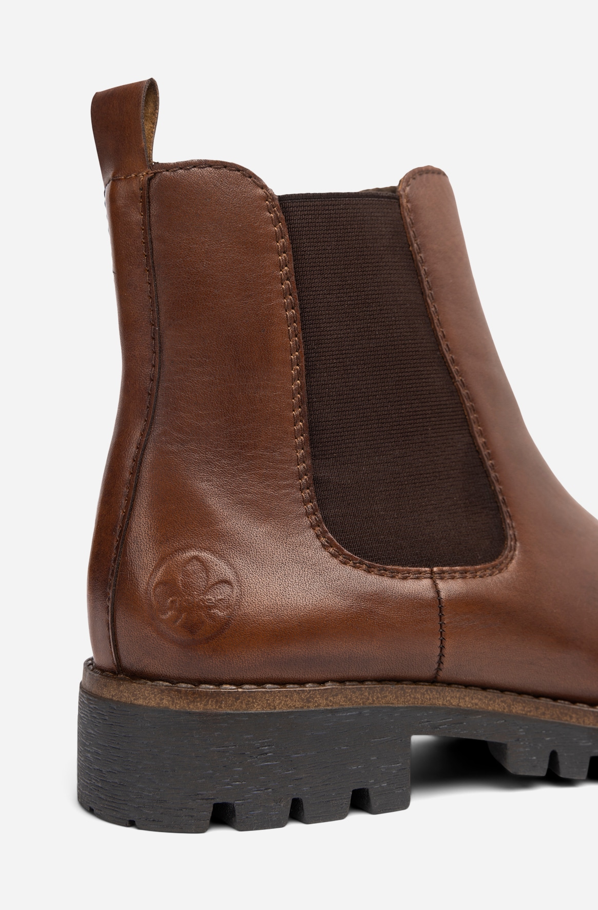 RIEKER, Chelseaboots Brun