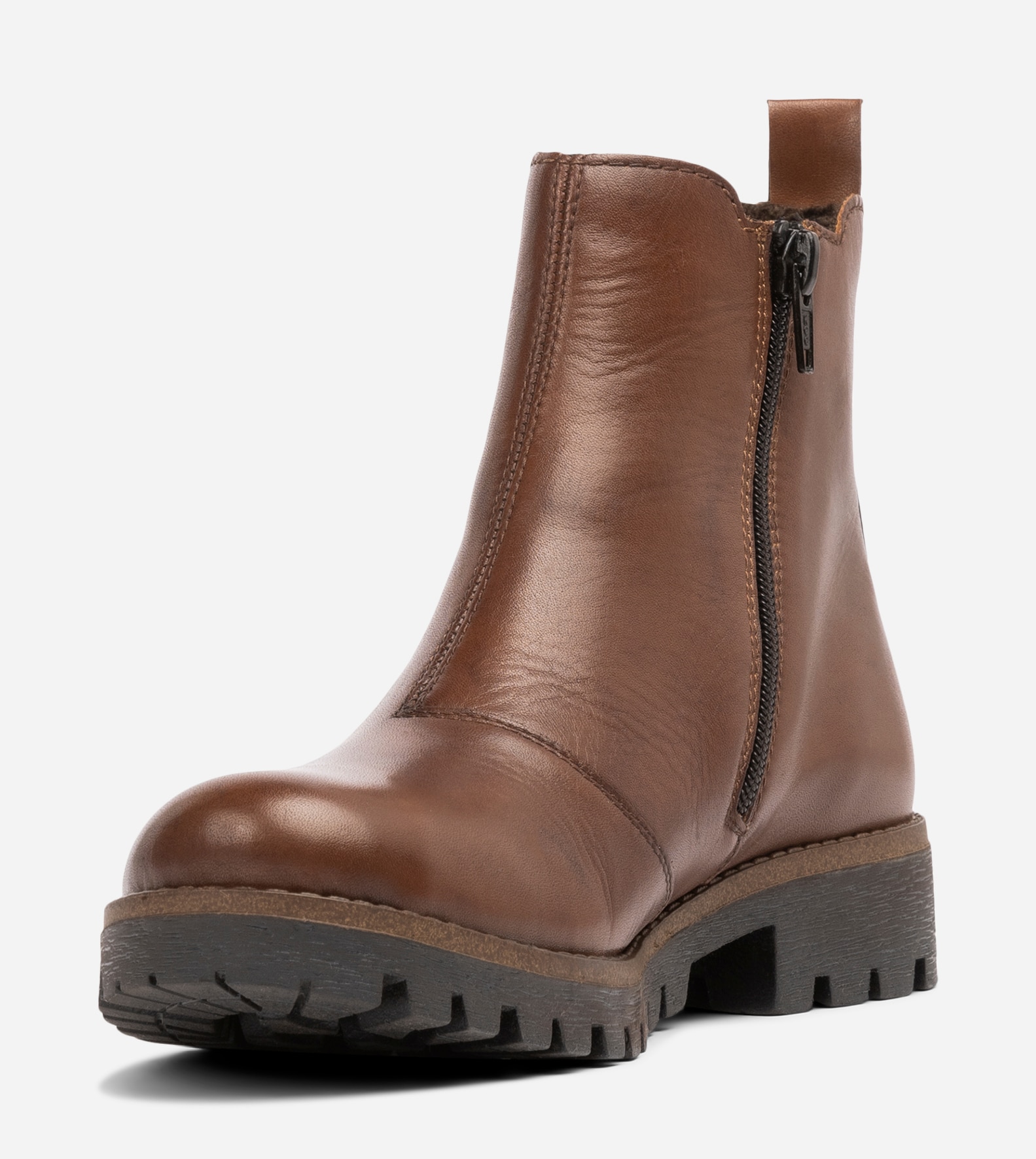 RIEKER, Chelseaboots Brun