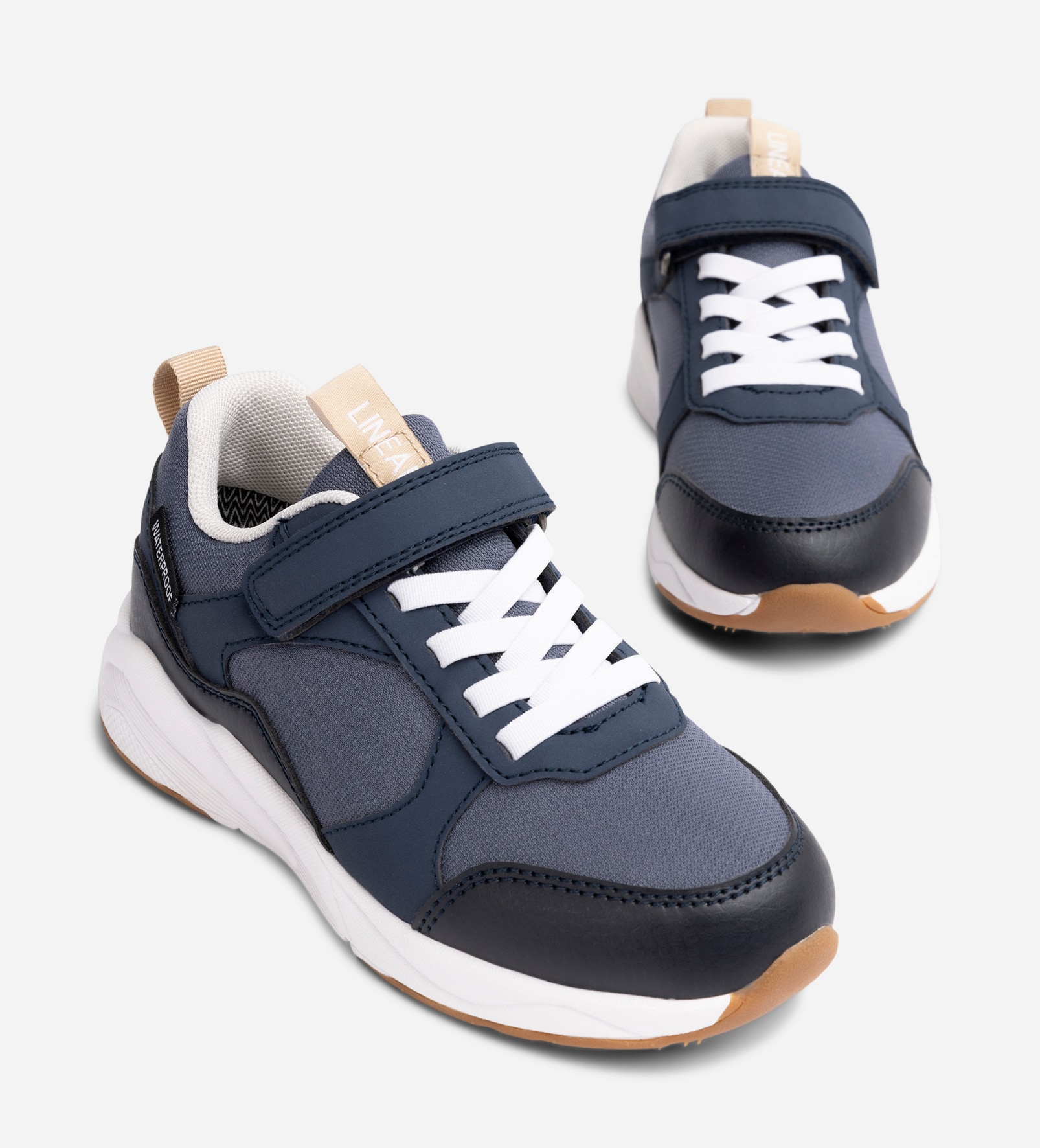 LINEAR, Sneakers waterproof Blå