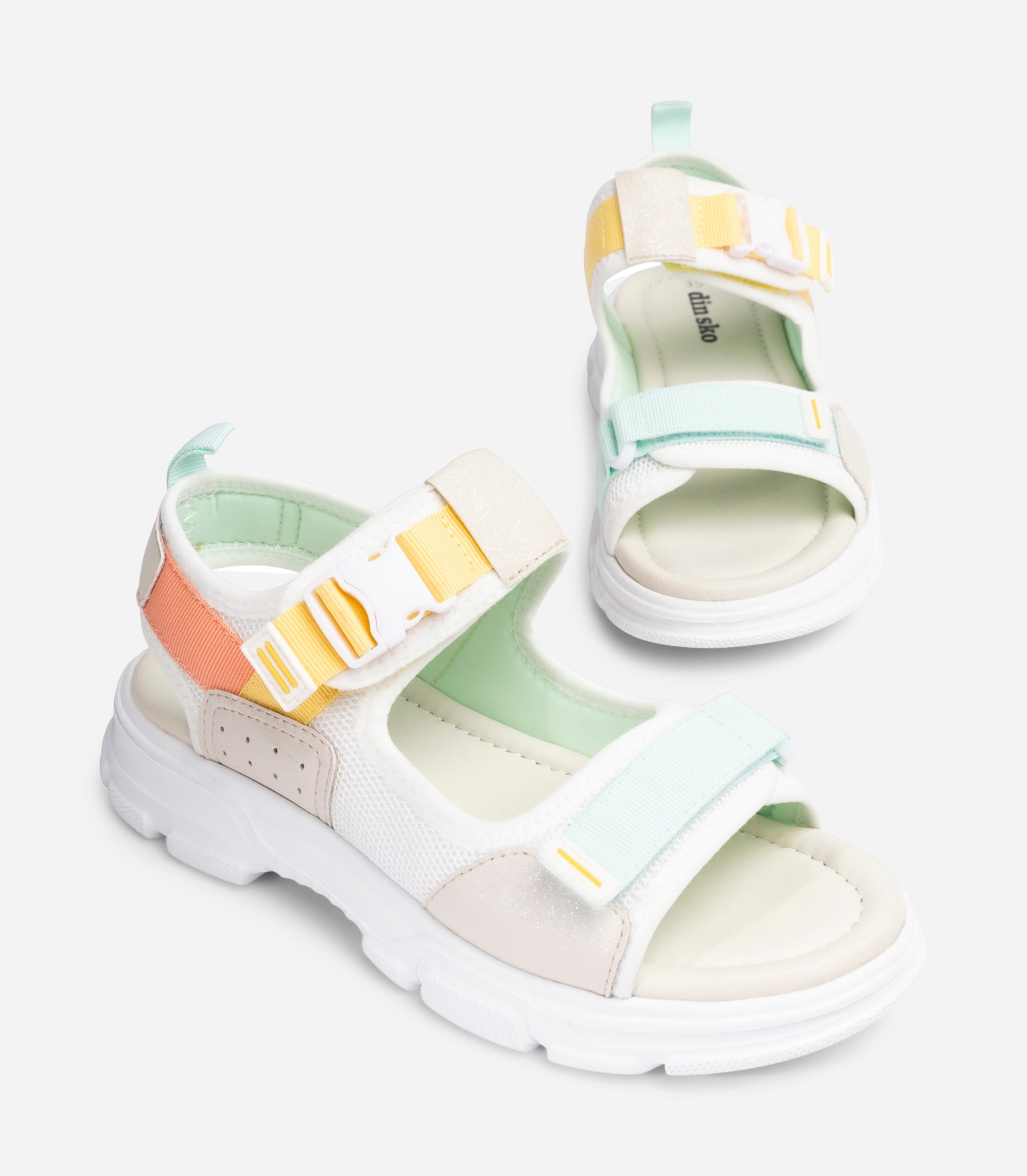 DINSKO, Sandal Hvit