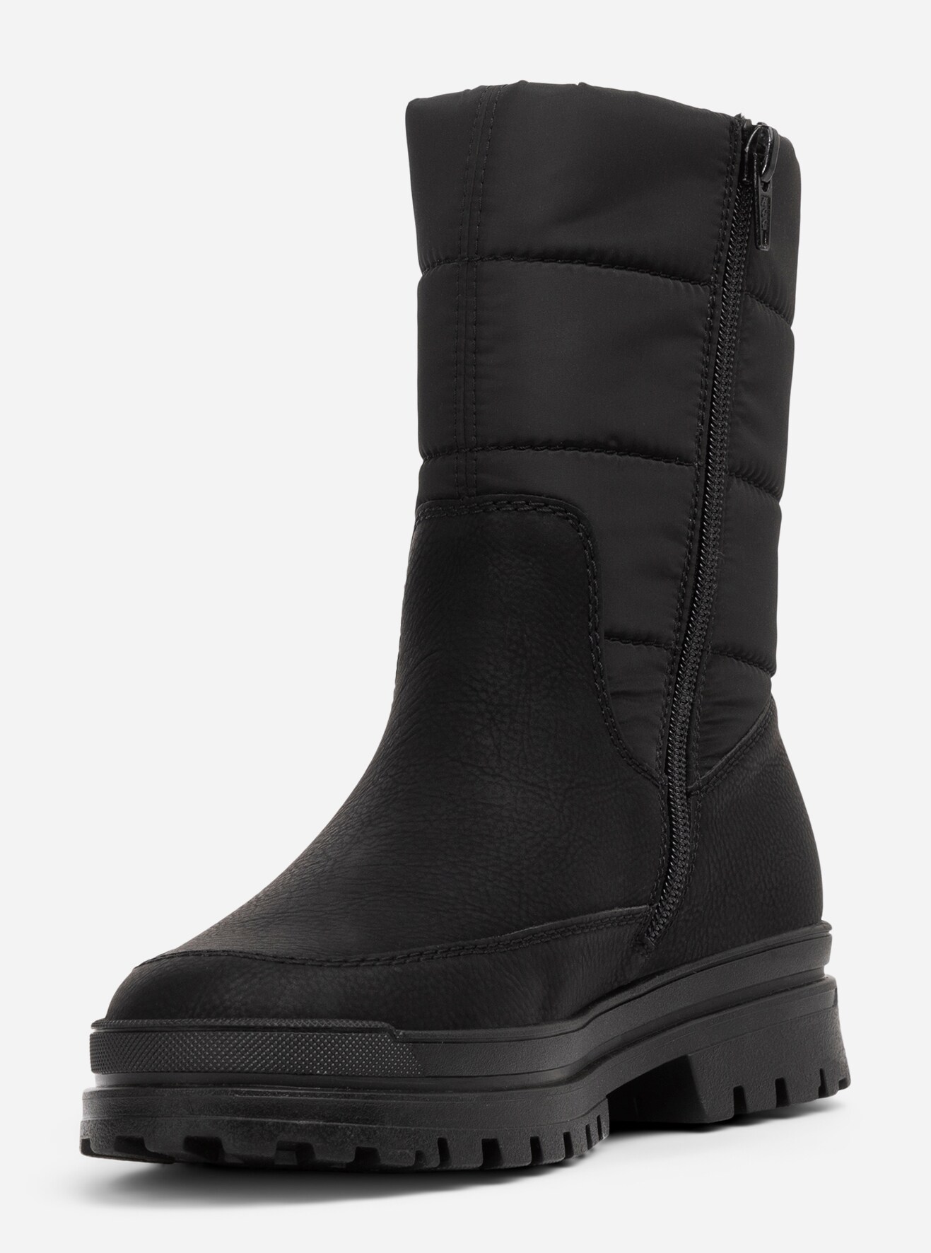 RIEKER, Varmforet støvlett, waterproof Sort