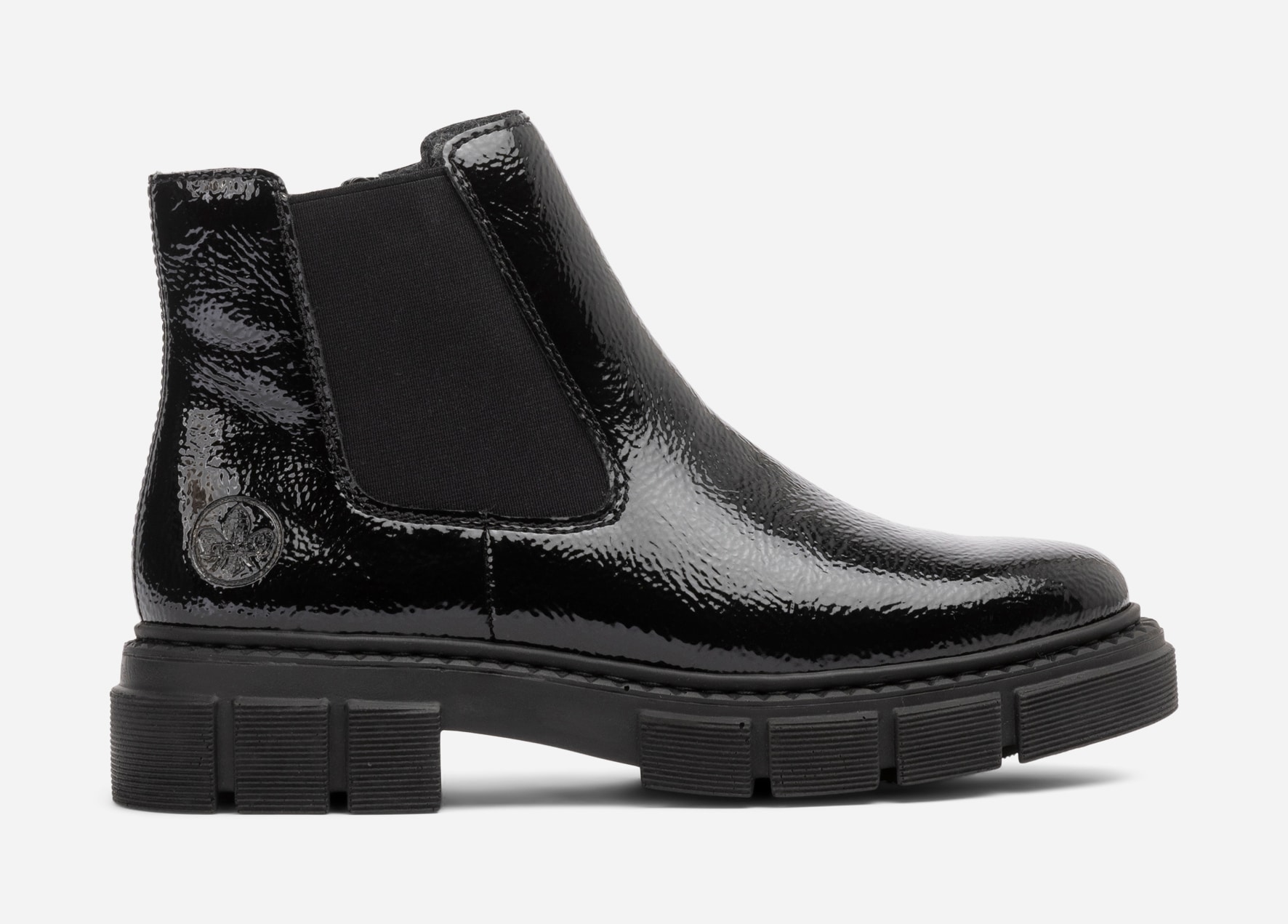 RIEKER, Chelseaboots Sort