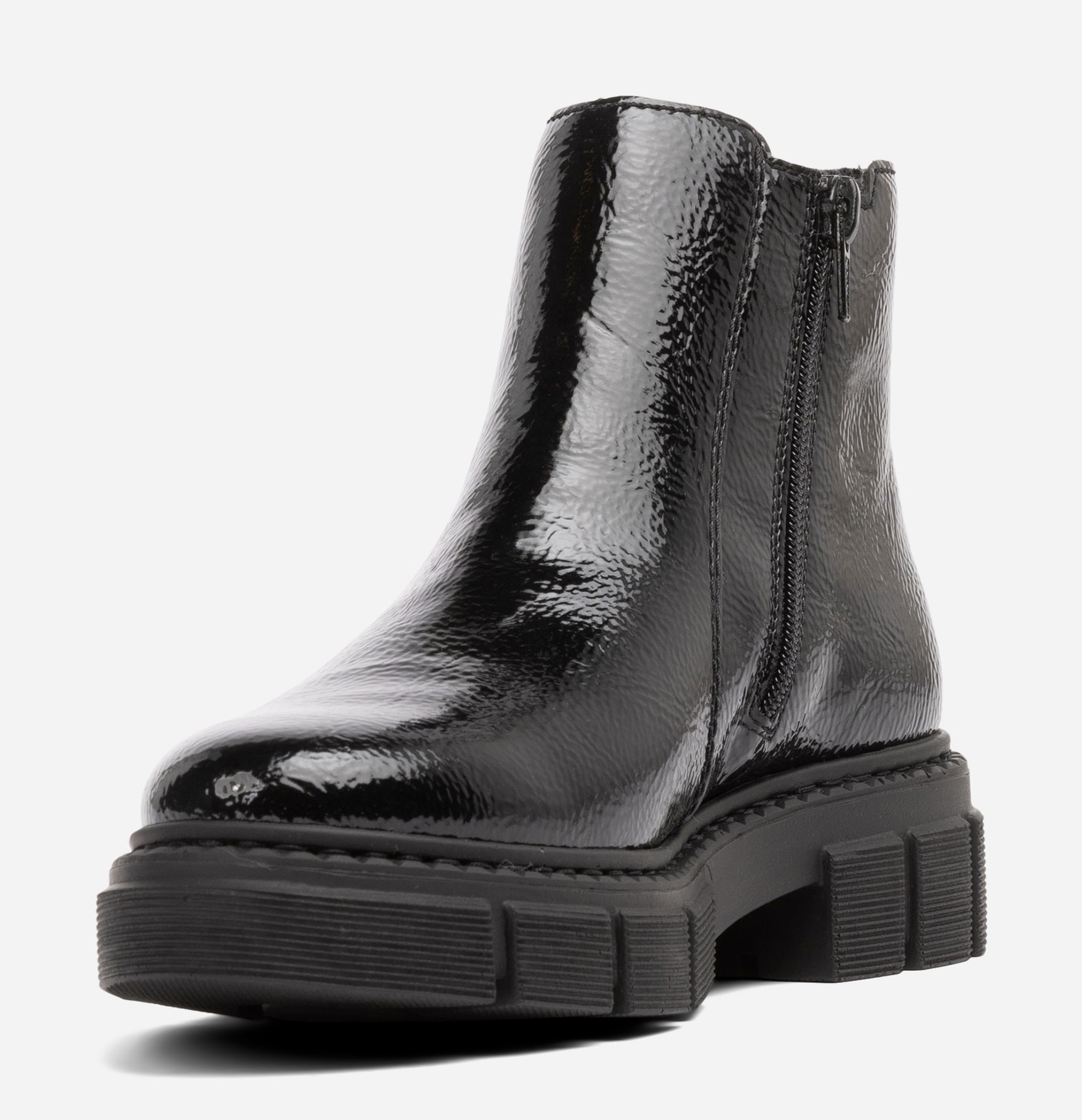 RIEKER, Chelseaboots Sort