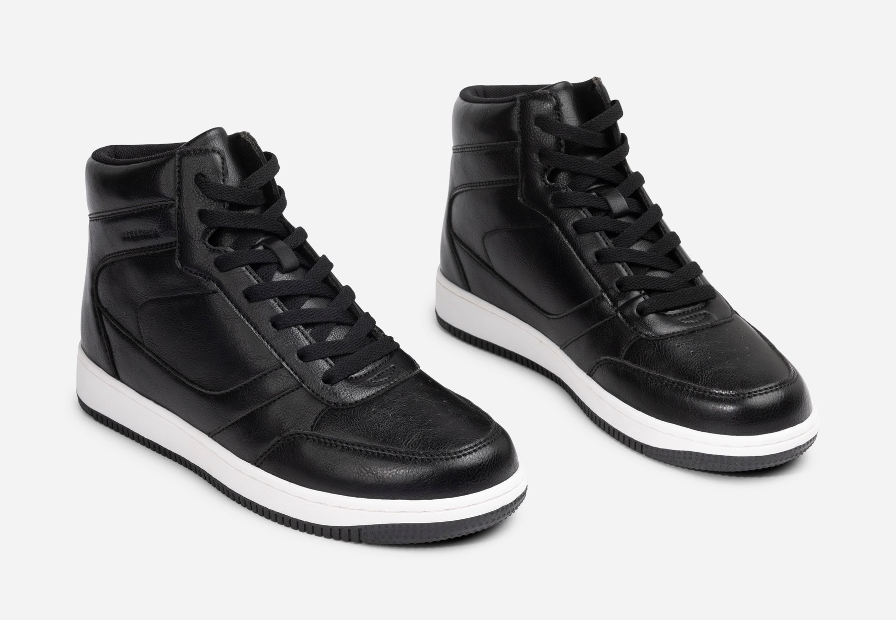 ATTITUDE, Høye sneakers Sort