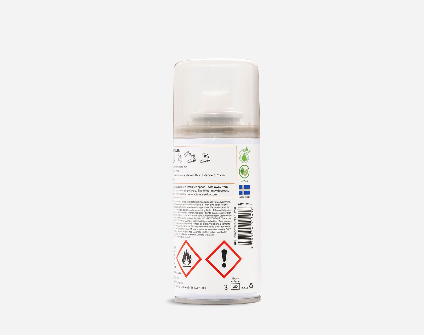 SPRINGYARD, Brun renovator Semsket skinn/Nubuk Brun