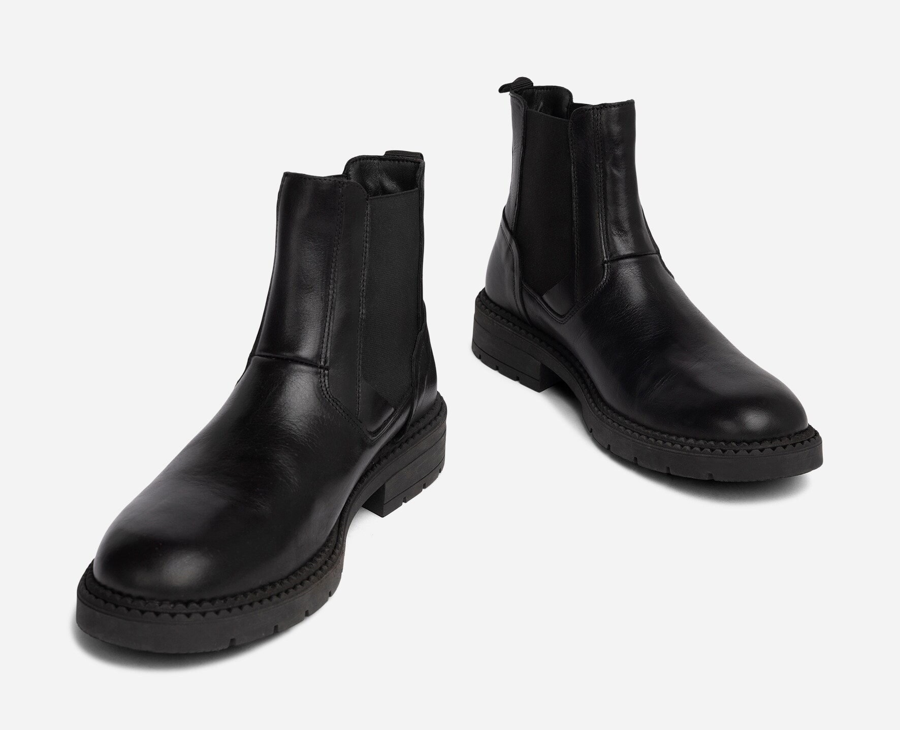 PACE, Varmforet chelseaboots Sort