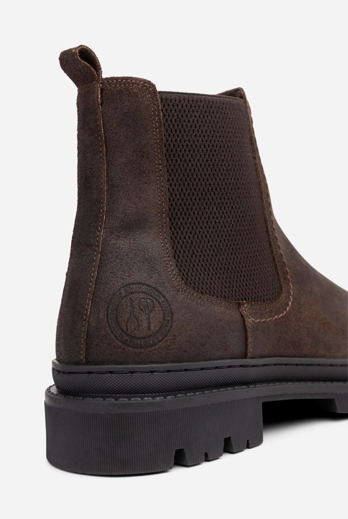 PACE, Fleeceforet chelseaboots Brun