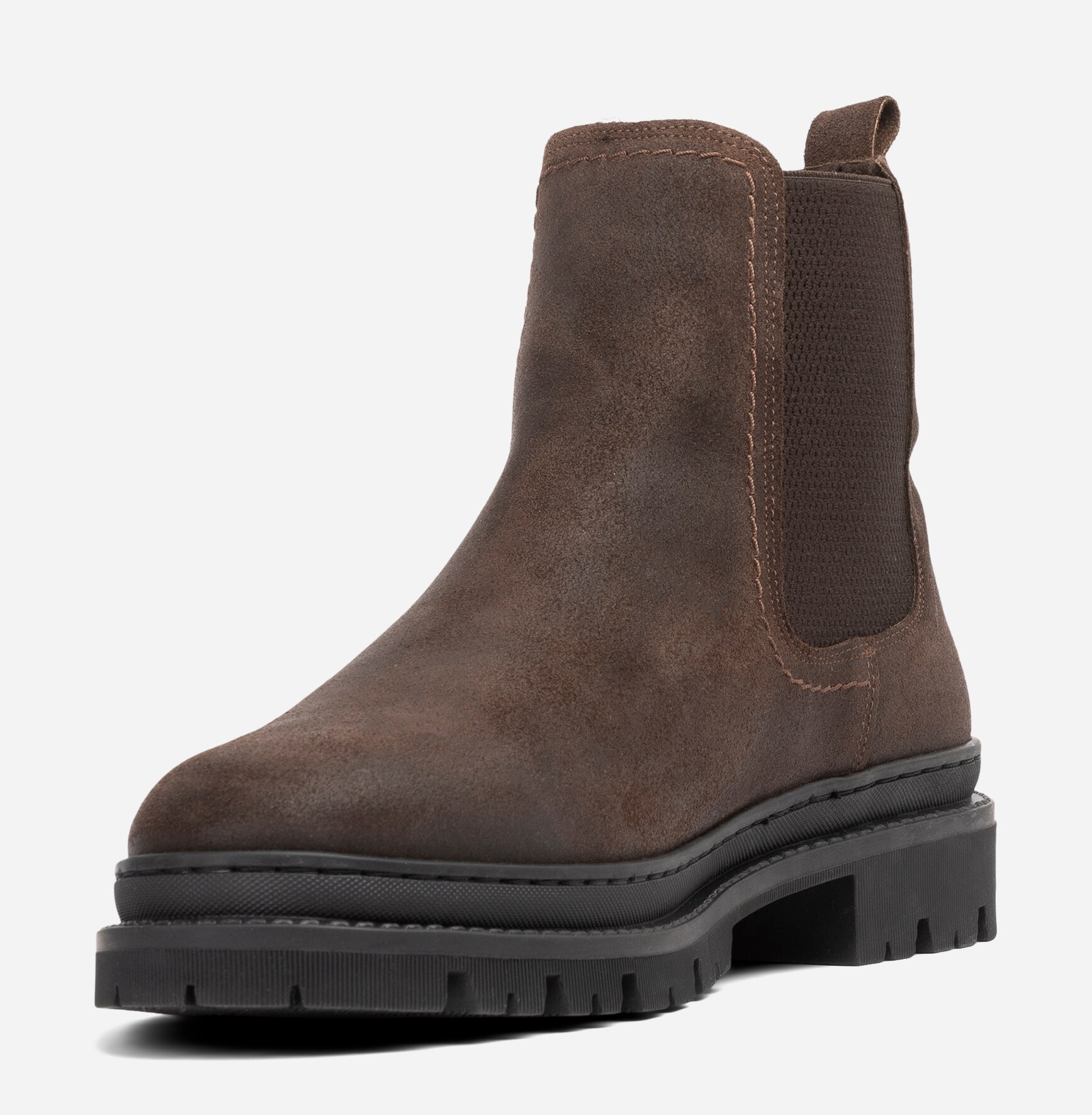 PACE, Fleeceforet chelseaboots Brun