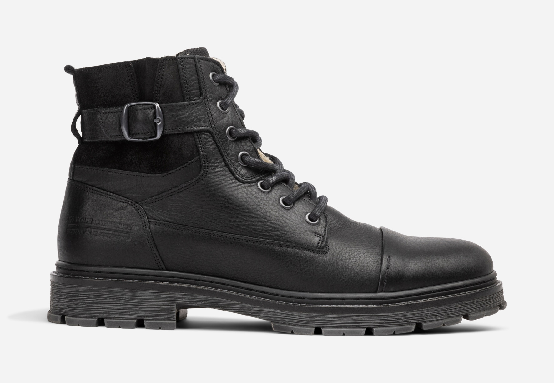 PACE, Varmforet skolett Sort