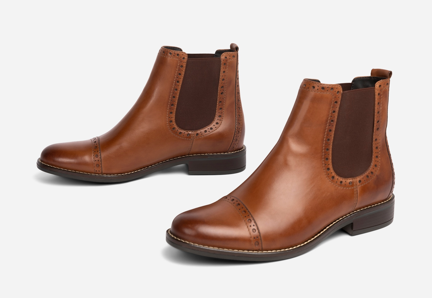 PACE, Chelseaboots Brun