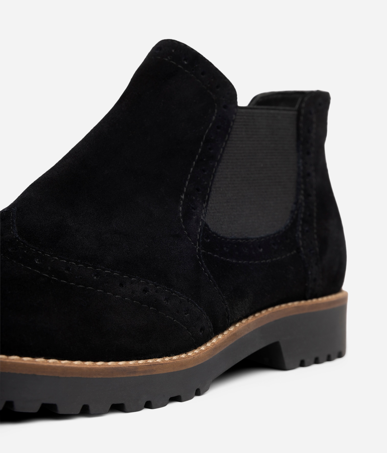 PACE, Boots med stretch Sort