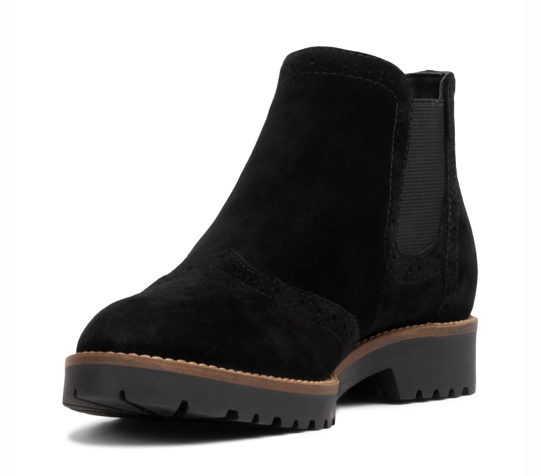 PACE, Boots med stretch Sort
