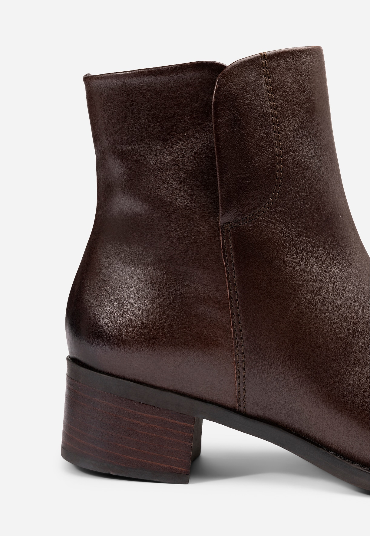 PACE, Boots med glidelås Brun