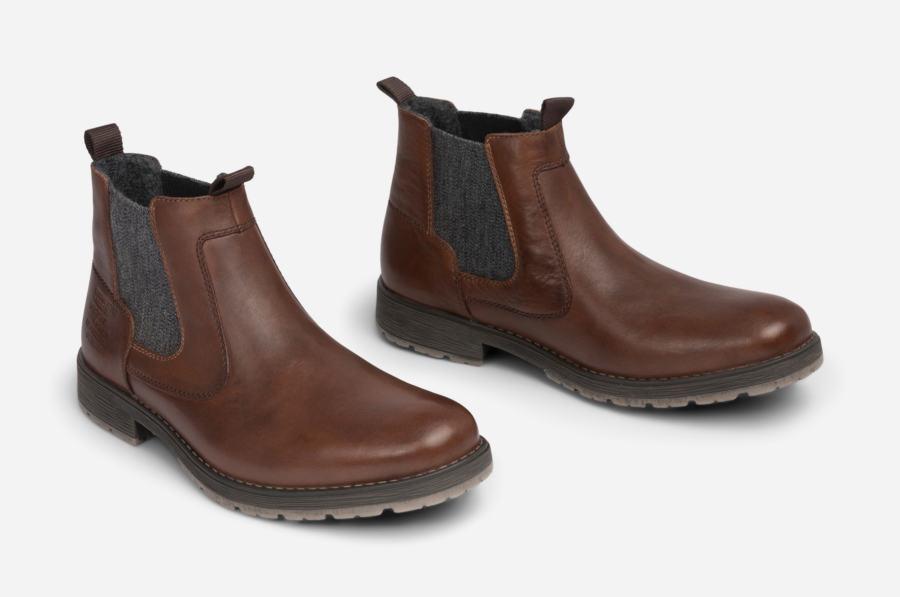 RIEKER, Chelseaboots Brun