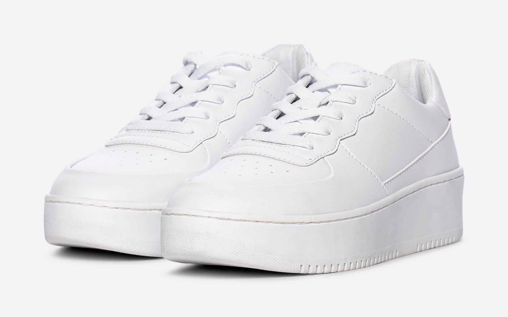 ATTITUDE, Sneakers Hvit