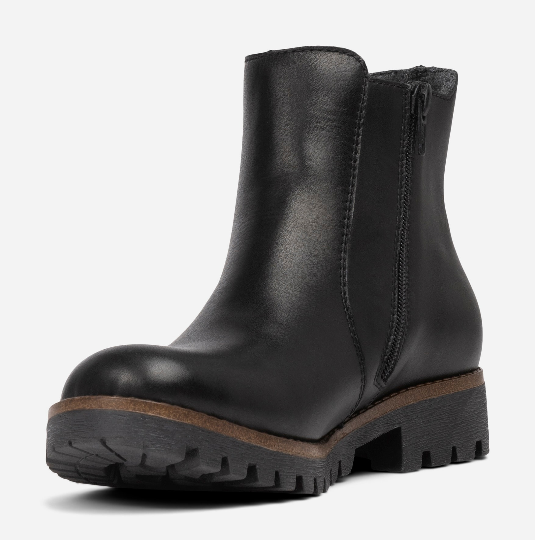 RIEKER, Chelseaboots Sort