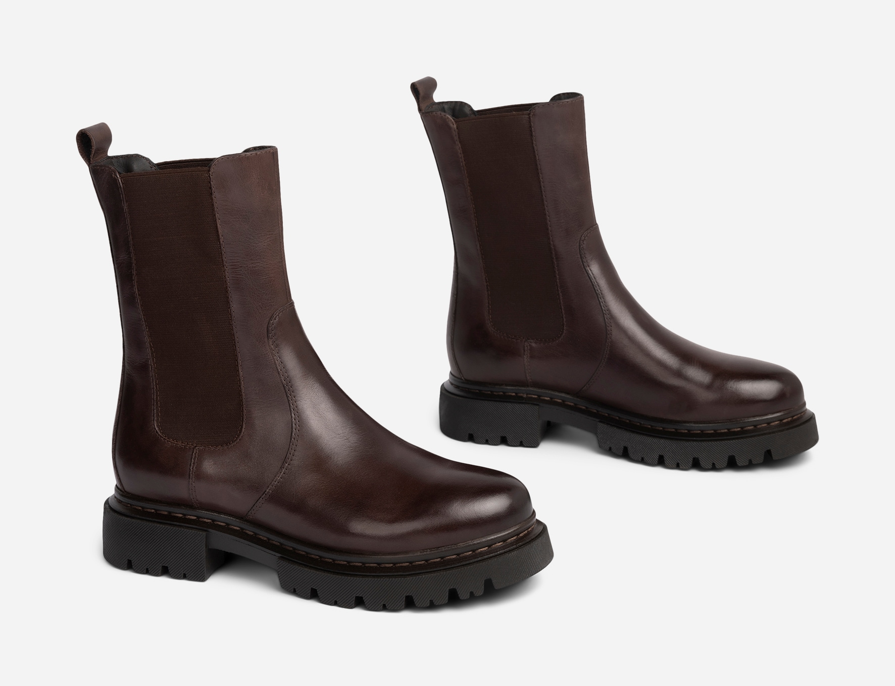 PACE, Chelseaboots Brun