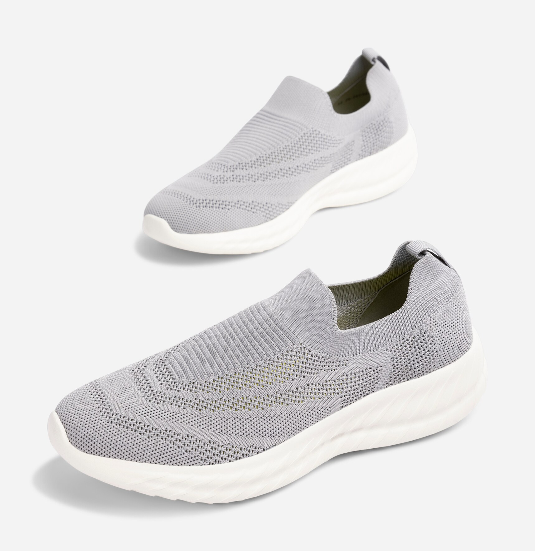 LINEAR, Sock sneakers Grå