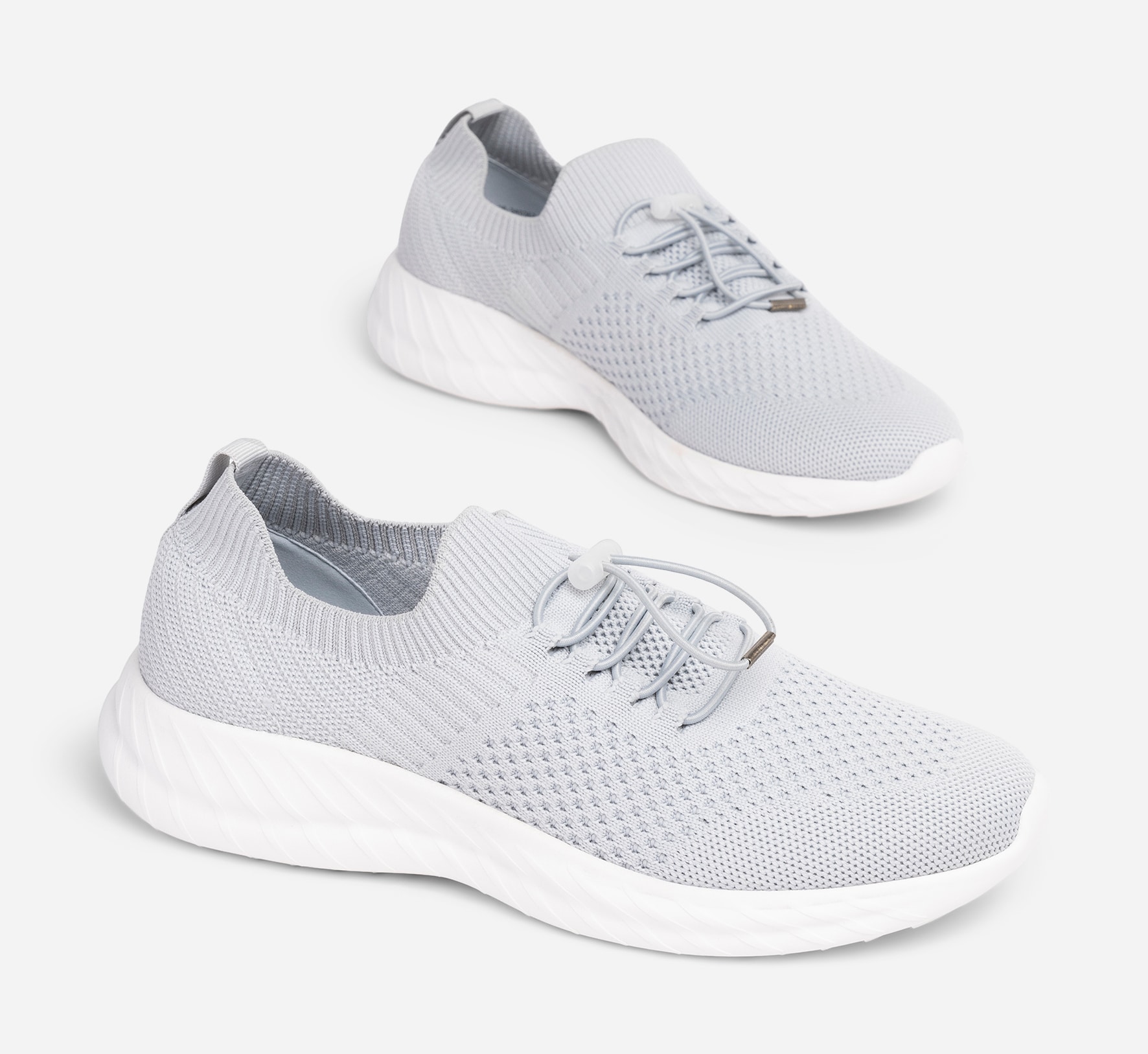 LINEAR, Sock sneakers Grå