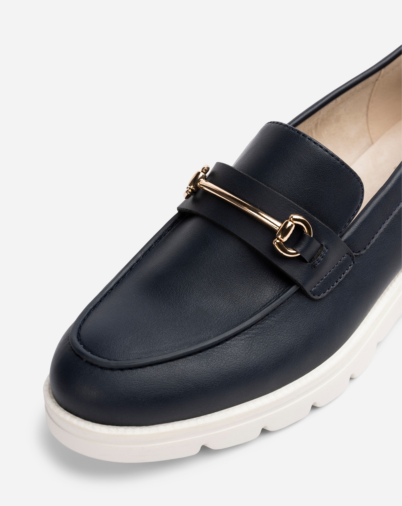 SO ALL, Loafer med spenne Blå