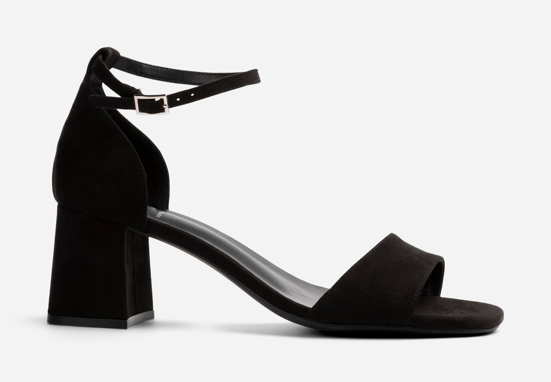 SO ALL, Sandalett med reimer Sort