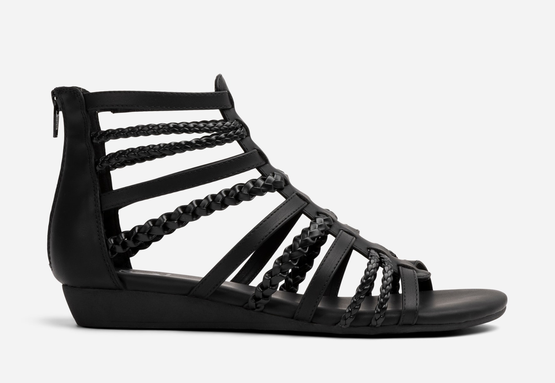 SO ALL, Sandal med reimer Sort