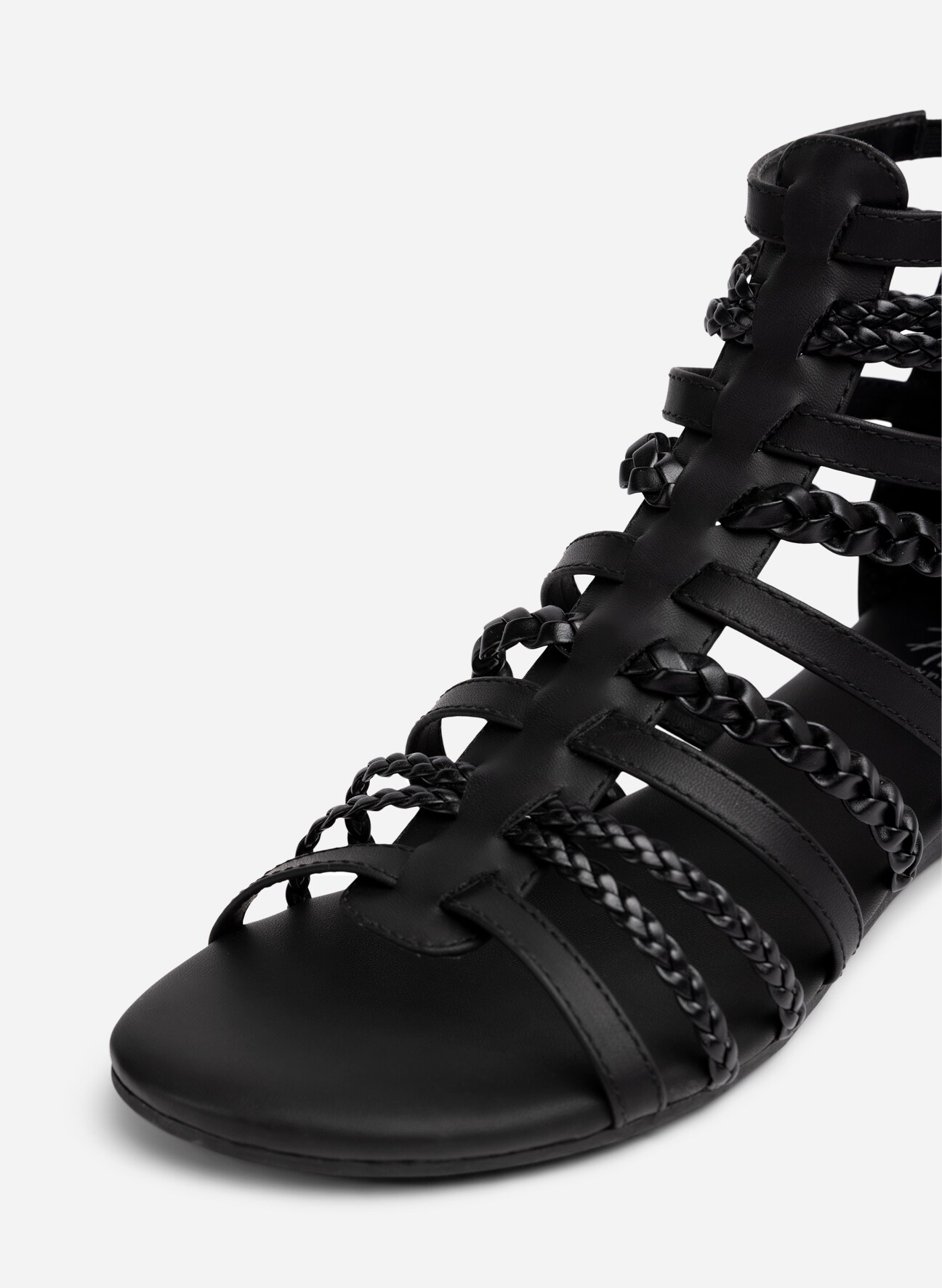 SO ALL, Sandal med reimer Sort