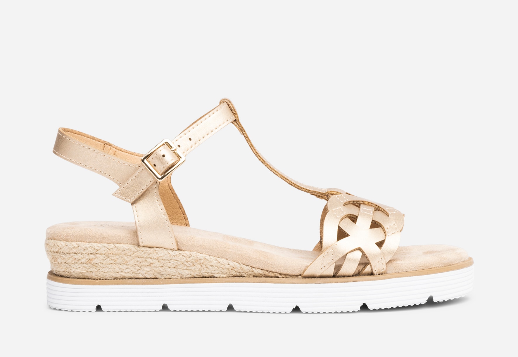SO ALL, Sandal med spenne Metall