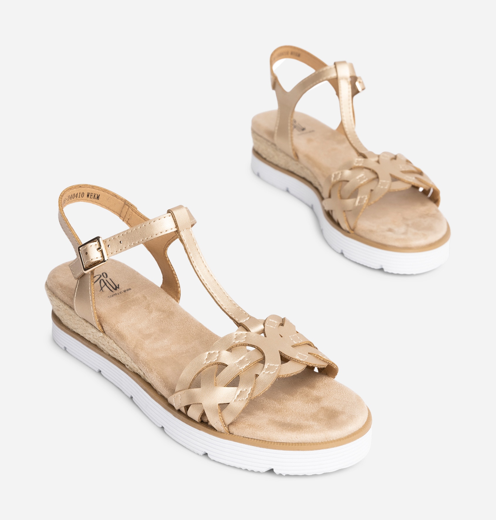 SO ALL, Sandal med spenne Metall
