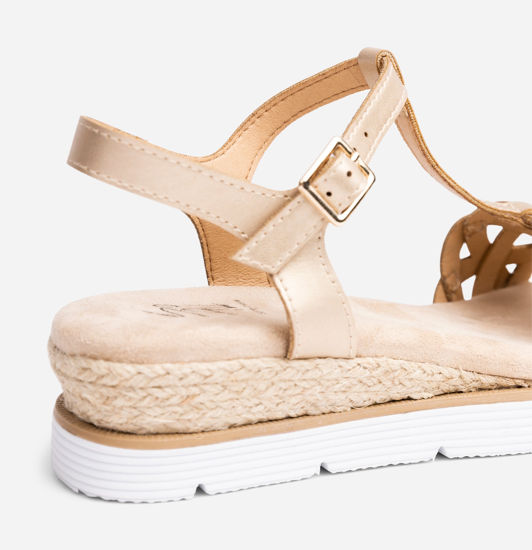 SO ALL, Sandal med spenne Metall