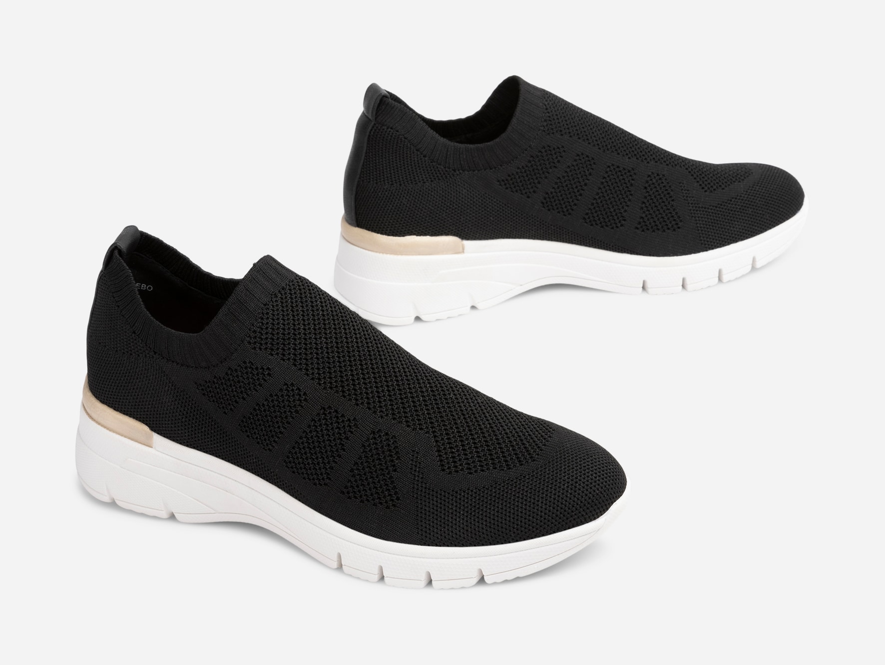 SO ALL, Sock sneakers Sort