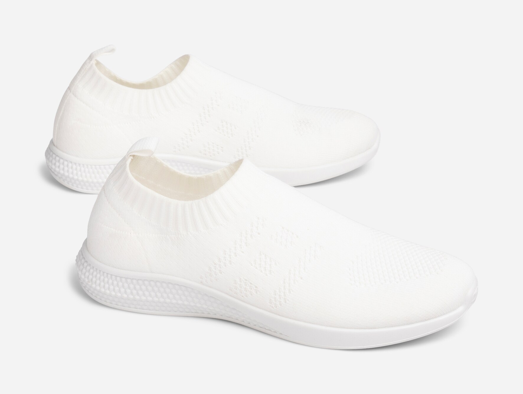 SO ALL, Sock sneakers Hvit