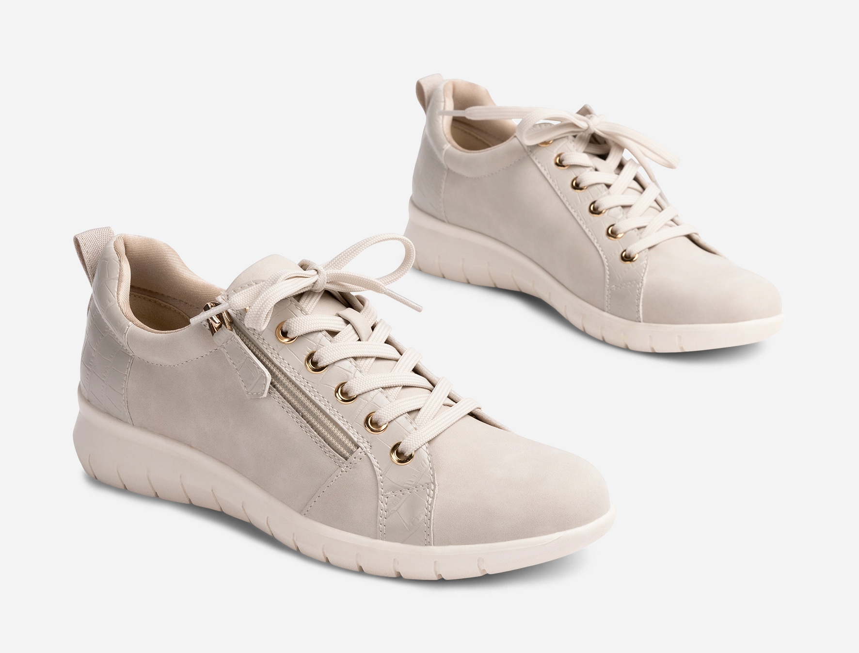 SO ALL, Spasersko med snøring Beige