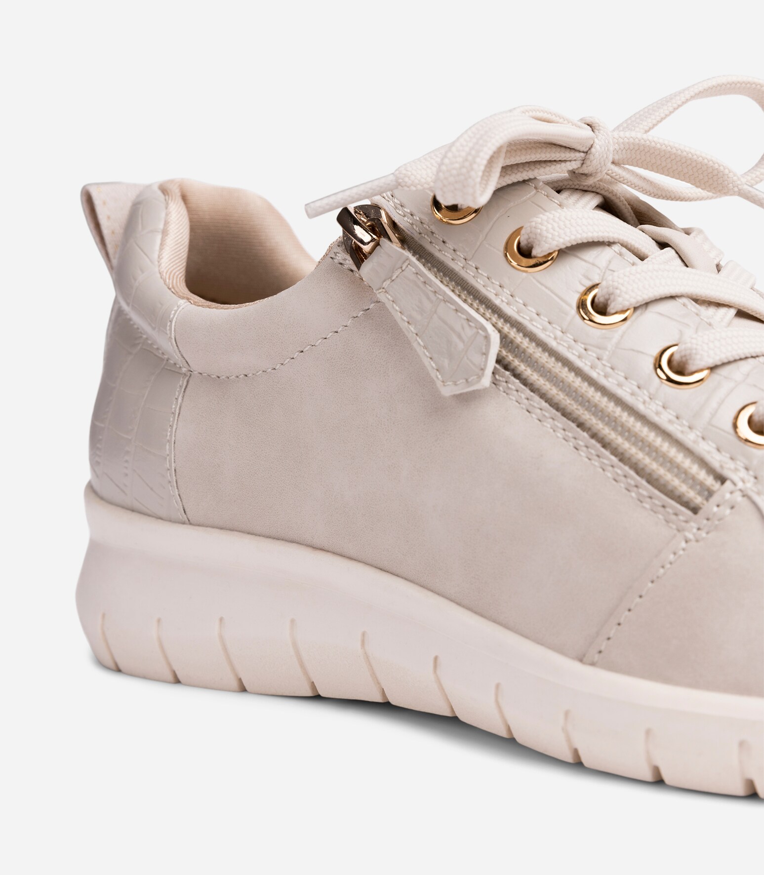 SO ALL, Spasersko med snøring Beige