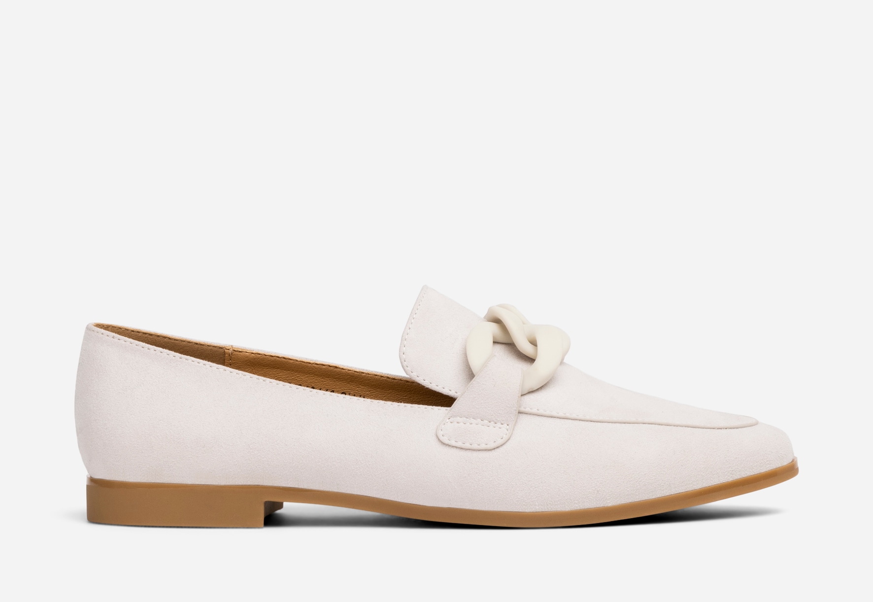 SO ALL, Loafer med spenne Grå