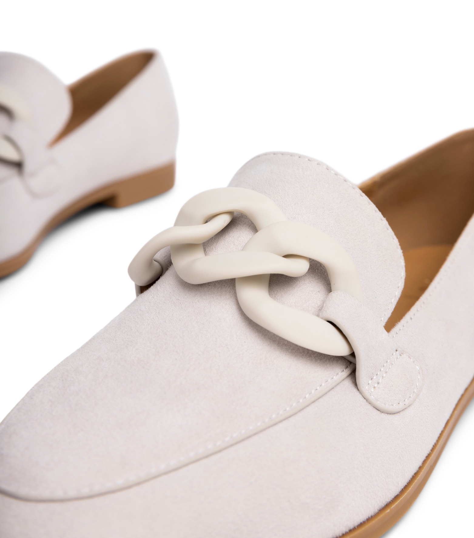 SO ALL, Loafer med spenne Grå