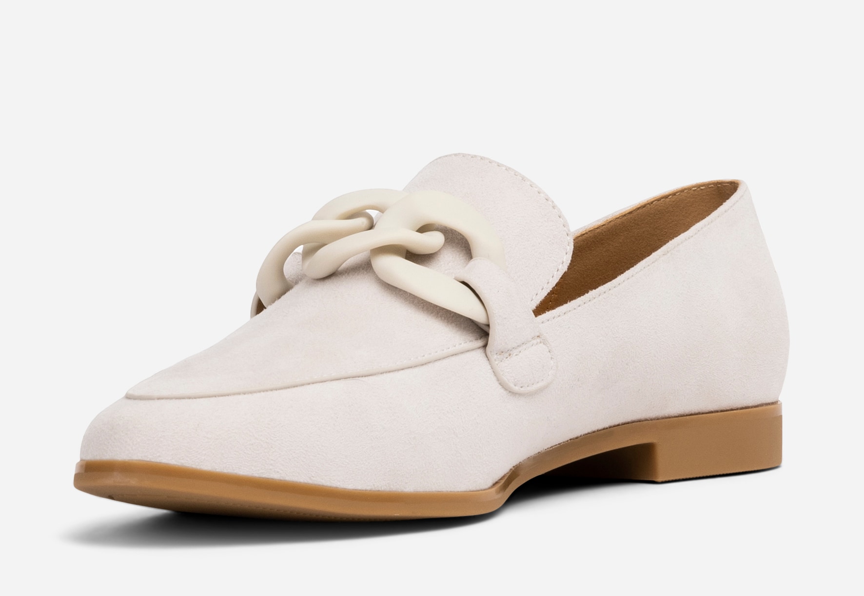 SO ALL, Loafer med spenne Grå