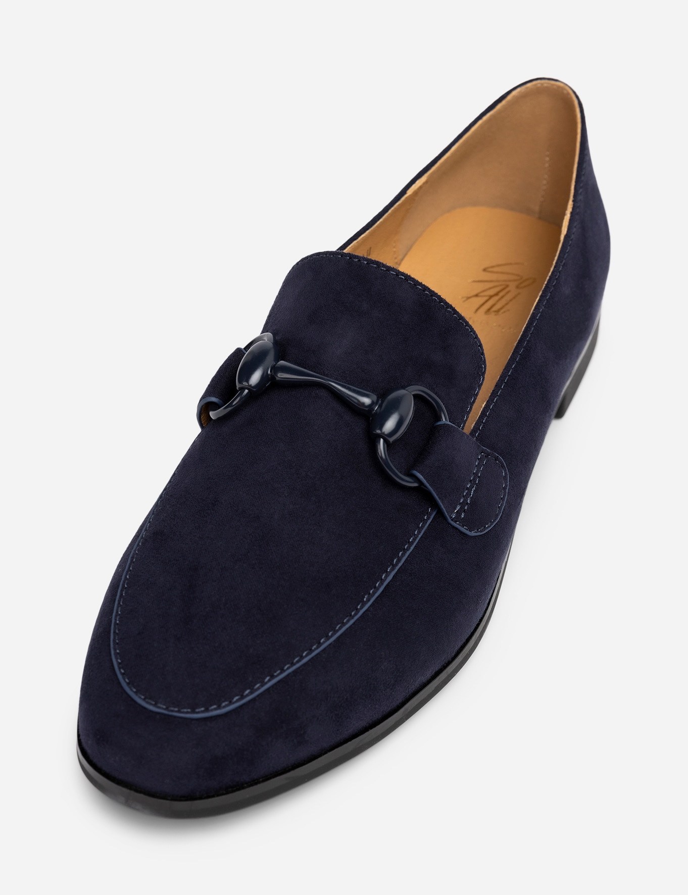 SO ALL, Loafer med spenne Blå