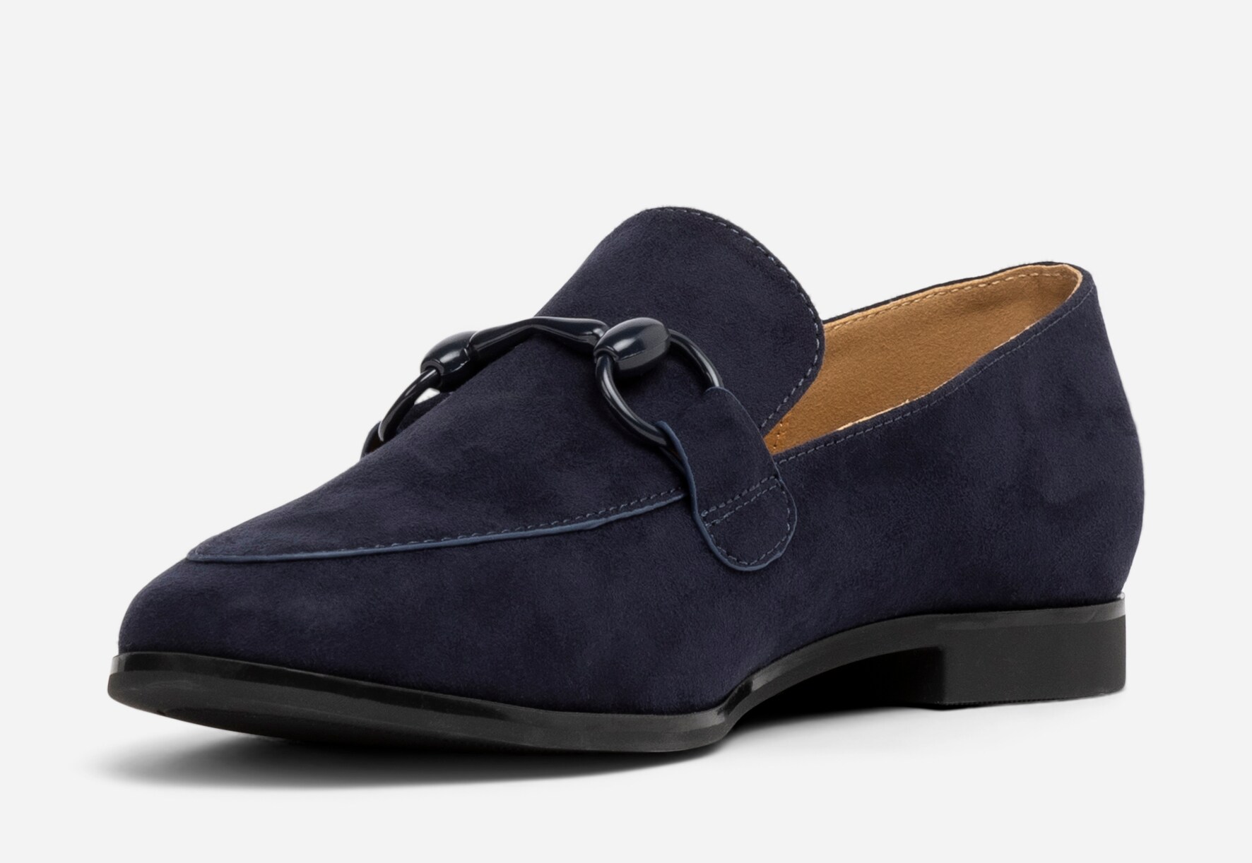 SO ALL, Loafer med spenne Blå