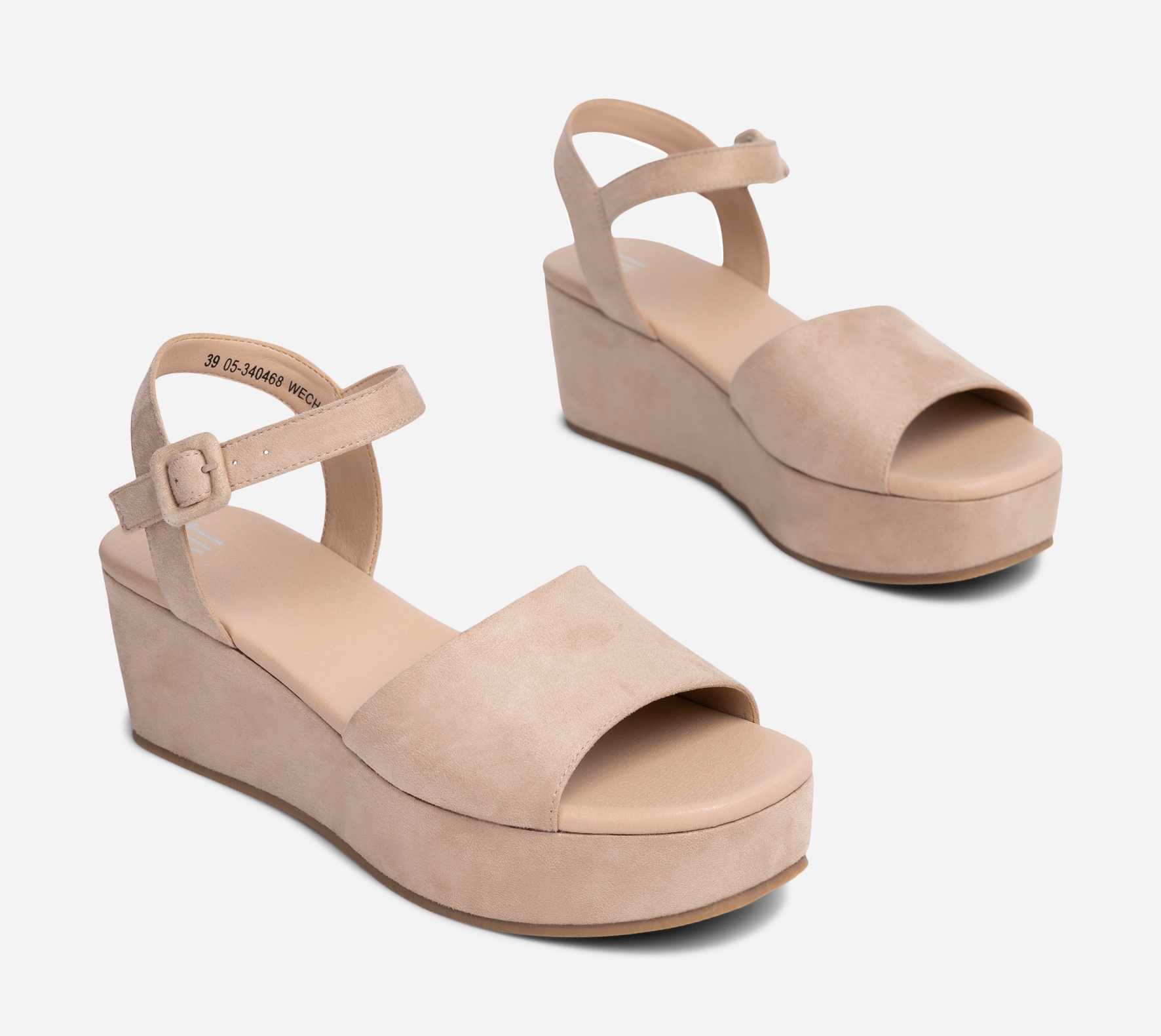 XIT, Sandalett med platåsåle Rosa