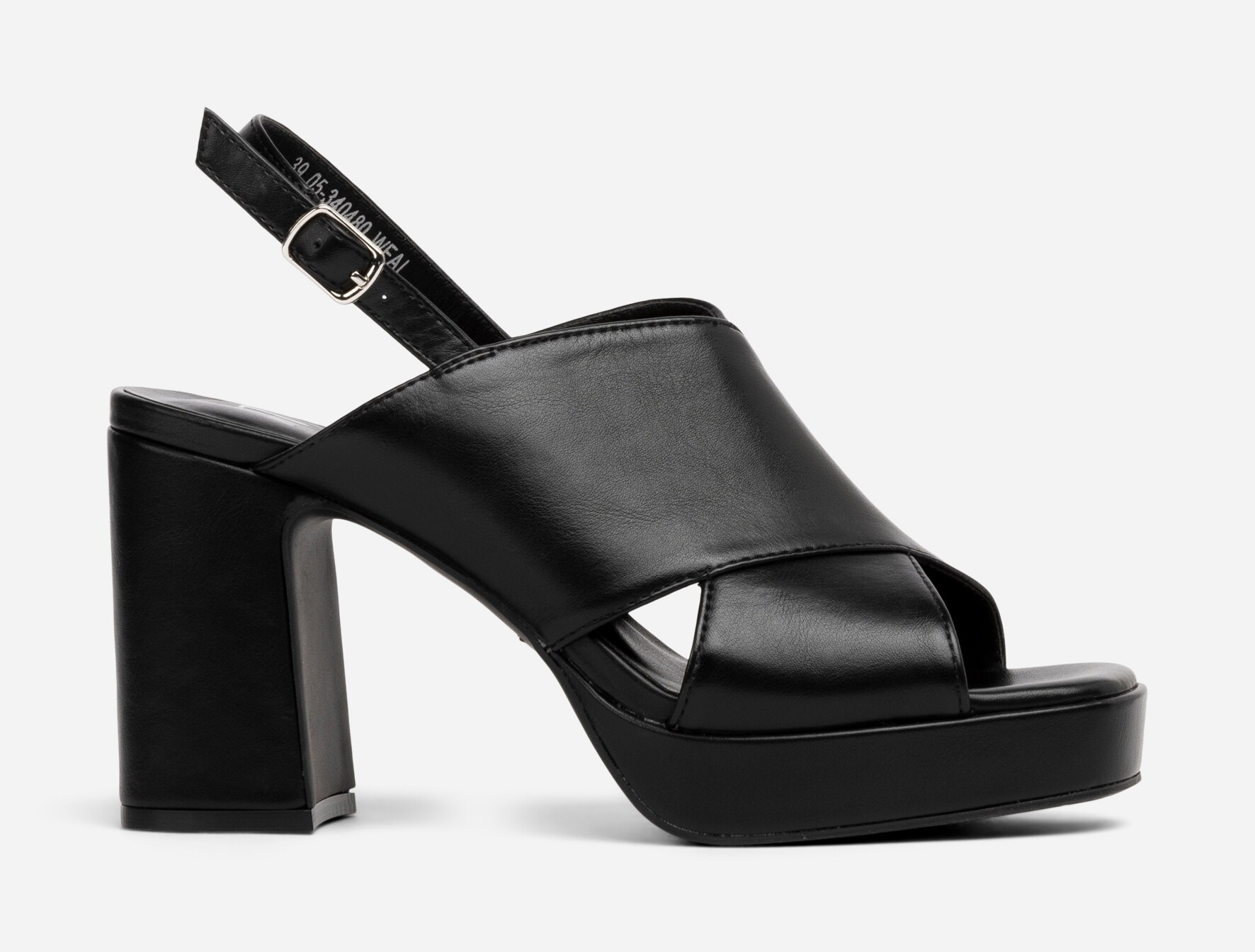 XIT, Sandalett med platåsåle Sort