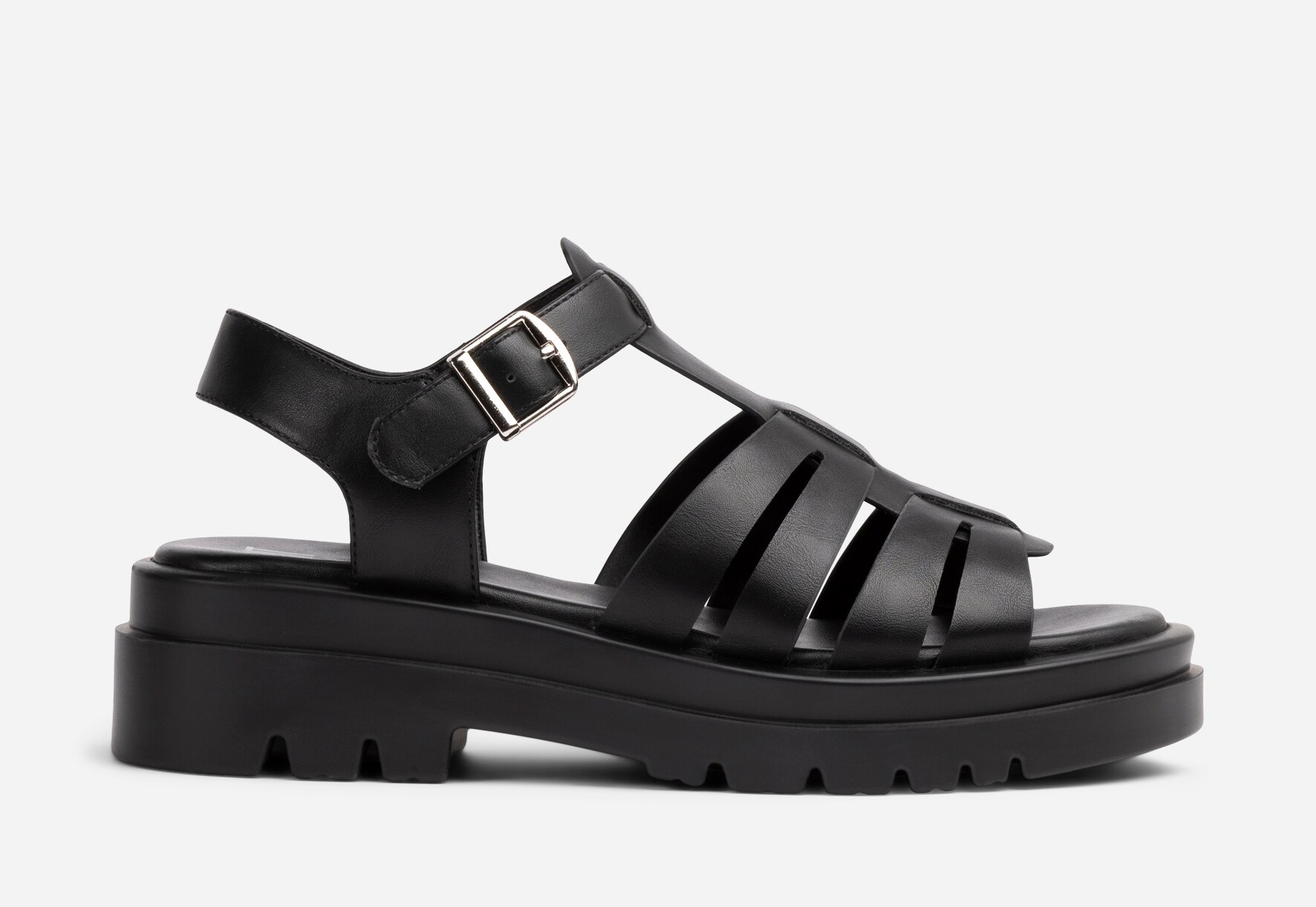 XIT, Sandal med spenne Sort