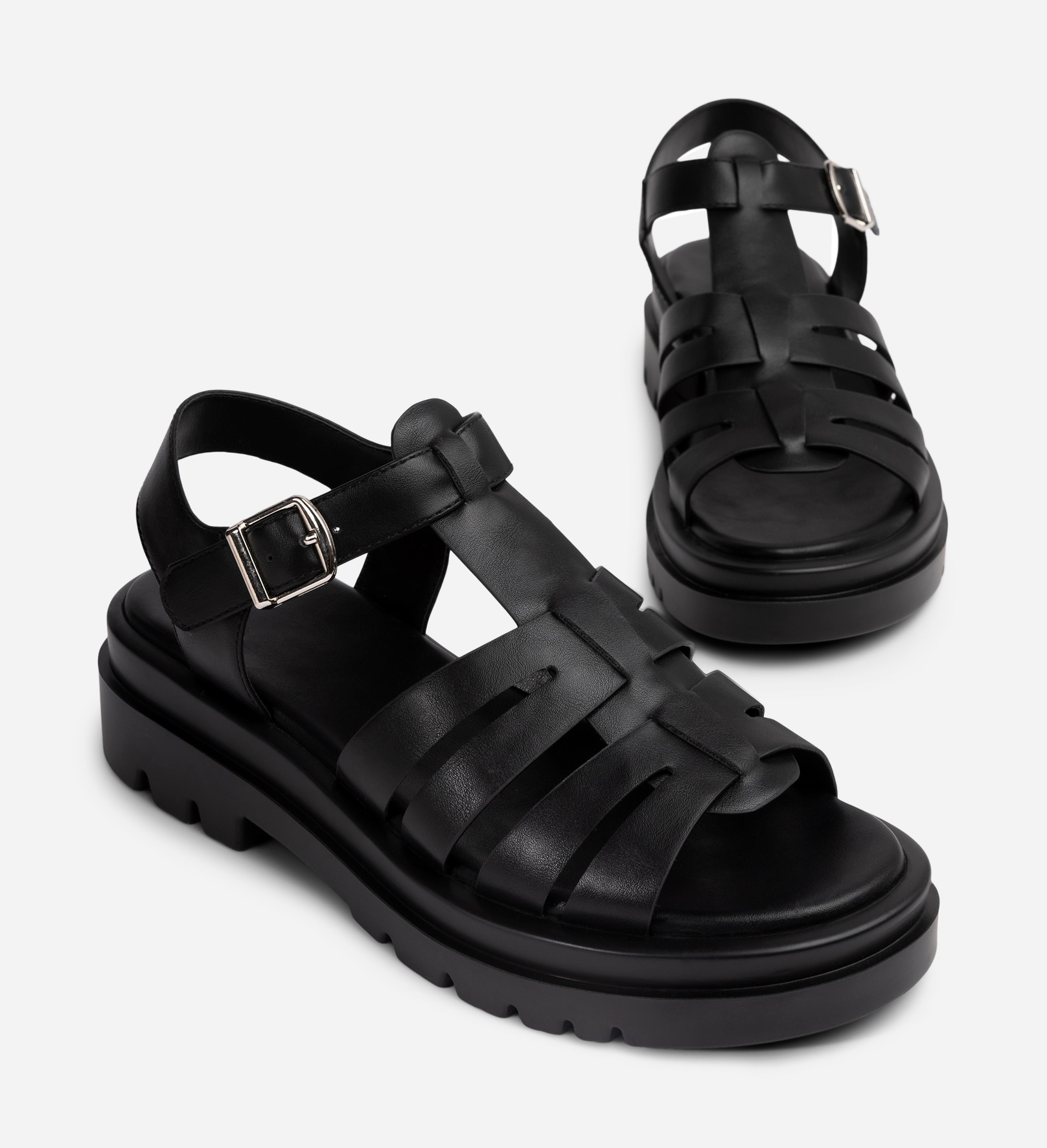 XIT, Sandal med spenne Sort