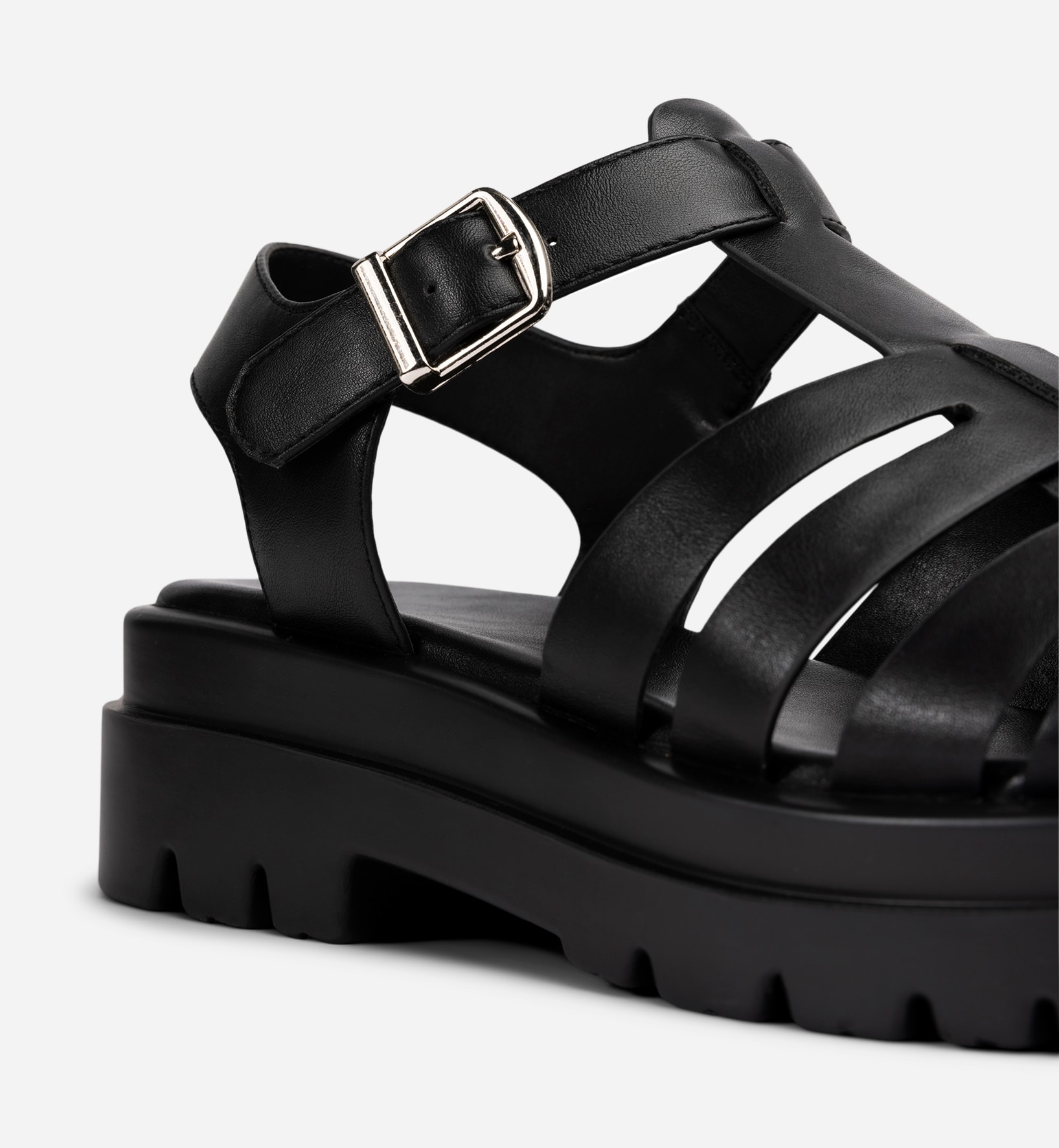 XIT, Sandal med spenne Sort