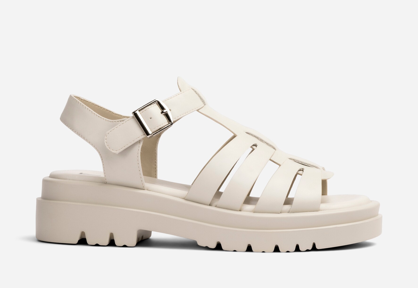 XIT, Sandal med spenne Beige